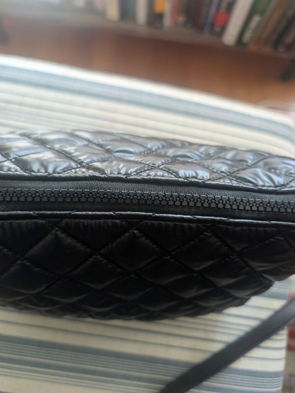 Quilted Black Crossbody Bag